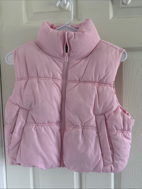 H&M Jackets & Blazers - H&M Pink Quilted Puffer Vest